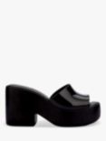 Melissa Posh Platform Heel Mules, Black