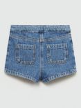 Mango Kids' Denim Skort Style Shorts