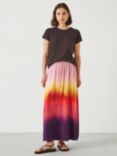 HUSH Avery Ombre Skirt, Sunset/Multi