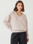 HUSH Scarlett Cashmere Blend Jumper, Neutral