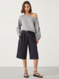 HUSH Carlota Relaxed Fit Sweatshirt, Grey Marl