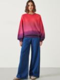 HUSH Ombre Quaden Oversized Sweatshirt