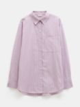 HUSH Coleena Oversized Shirt, Pink/White