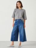 HUSH Ella Wide Leg Cropped Jeans