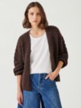 HUSH Mischa Textured Wool Blend Cardigan