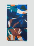 Mango Woods Foulard Scarf, Blue/Multi