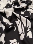 Mango Saelia Floral Scarf, Black/White