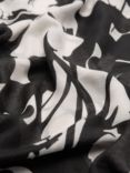 Mango Saelia Floral Scarf, Black/White