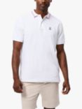 Psycho Bunny Walter Pique Polo Shirt, White