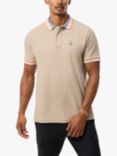 Psycho Bunny Medina Pique Polo Top, Stone