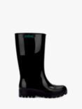 Melissa Shiny Wellington Boots, Black