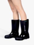 Melissa Shiny Wellington Boots, Black