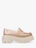 Melissa x UNDERCOVER Royal High Platform Loafers, Beige/Beige Transp