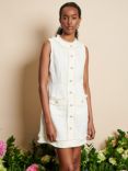 Sister Jane Dream Meadow Tweed Dress, Cream