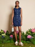 Sister Jane Dream Rosie Denim Mini Dress, Blue