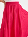 Scarlett & Jo Pleated Midi Skirt, Pink