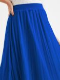 Scarlett & Jo Pleated Midi Skirt, Blue, Blue