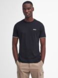 Barbour International Philip Tipped Cotton T-Shirt, Whisper White