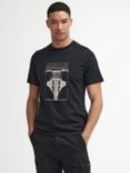 Barbour International Raceway Graphic T-Shirt, Black