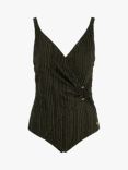 Seaspray Athena Swimsuit, Black Sparkle