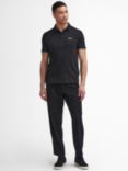 Barbour International Philip Tipped Polo Shirt, Black