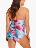 Seaspray Kefalonia Bandeau Swimsuit, Blue/Multi