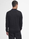 Barbour International Merlin Merino Polo Jumper, Black