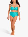 Seaspray Zambia Bandeau Bikini Top, Turquoise