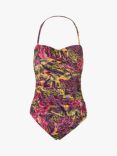 Seaspray Aruba Gathered Bandeau Long Length Swimsuit, Multi