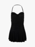 Seaspray Bora Bora Long Length Swim Dress, Black