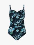 Seaspray Kerala Twist Bust Long Length Swimsuit, Multi