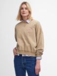 Barbour Elisha Sweatshirt, Mahogany Rose