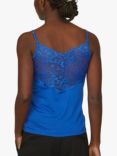 Sisters Point Vumi Lace Panel Top, Cobalt