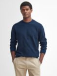 Barbour Diamond Crew Jumper, Navy