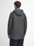 Barbour Chelsea Waterproof Mac, Charcoal/Blue Granit