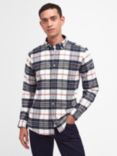 Barbour Ronan Tailored Checked Shirt, Ecru