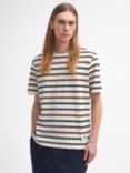 Barbour Eston Stripe Relaxed T-Shirt, Chalk