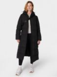 Sweaty Betty Nimbus Longline Puffer Coat, Black