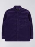 Edwin Ander Corduroy Shirt, Parachute Purple