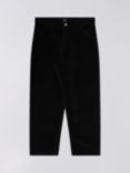 Edwin Sly Relaxed Fit Corduroy Trousers, Peyote, Black