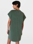 Sweaty Betty Sand Wash Cloud Weight T-Shirt Dress, Trek Green