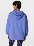 Sweaty Betty Revive Longline Hoodie, Cornflower Blue