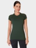 Sweaty Betty Athlete Seamless Gym Top, Trek Green