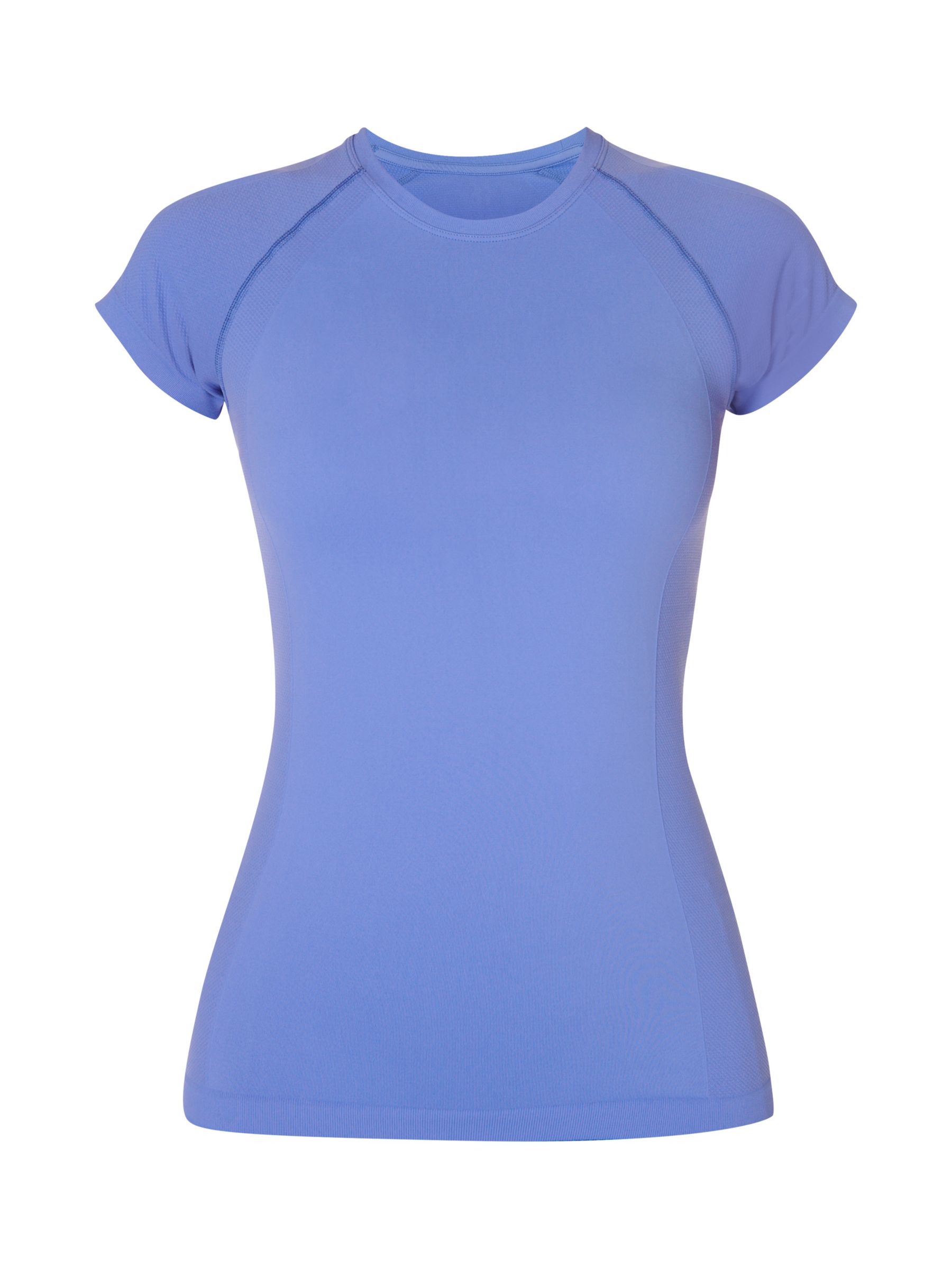 Sweaty Betty Athlete Seamless Gym Top, Cornflower Blue