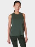 Sweaty Betty Soft Flow Studio Tank Top, Trek Green