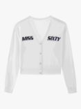 MISS SIXTY Logo Wool Blend Cardigan