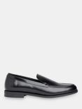 Whistles Jovie Patent Leather Slim Loafers, Black