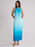 Ro&Zo Camilla Ombre Dress, Blue