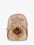 Fabric Flavours Kids' Harry Potter 3D Marauder's Map Backpack, Natural/Multi