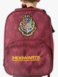 Fabric Flavours Kids' Harry Potter Hogwarts School Backpack, Red/Multi